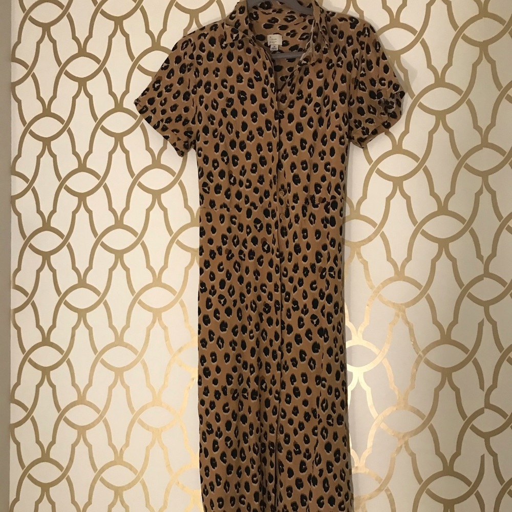 A New Day Cheetah Midi Dress